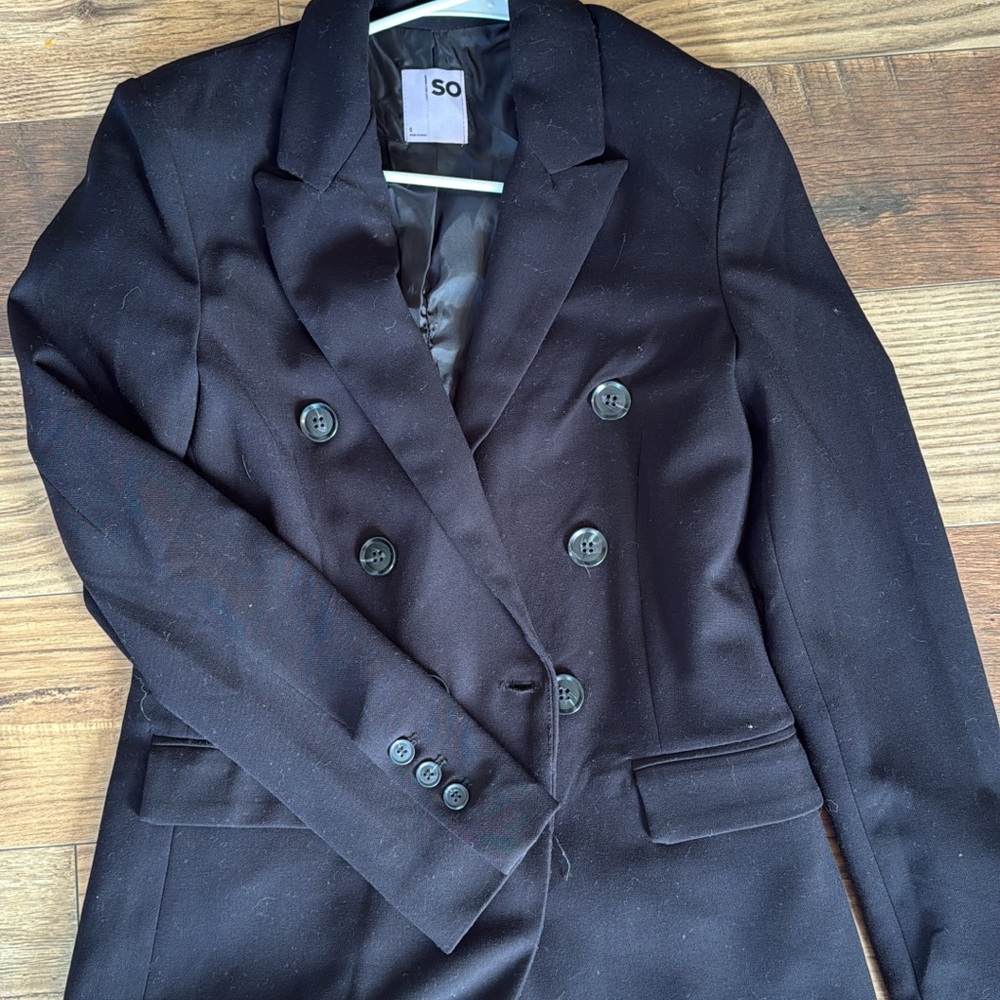 SO Women's Elegant Black Blazer